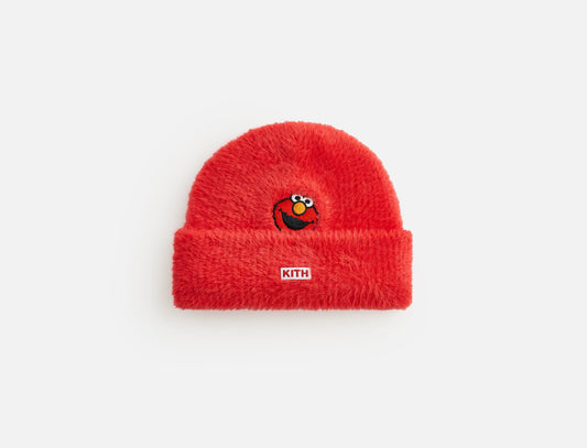 KITH BABY SESAME STREET MIA BEANIE ELMO