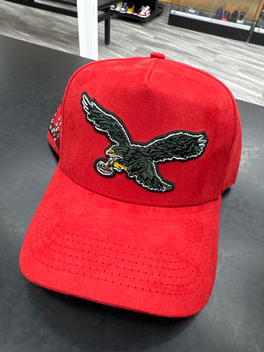 CAPJAWN EAGLES RED HAT