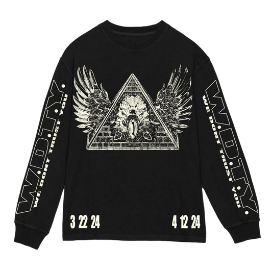 BOOMINATI DON'T TRUST YOU LONGSLEEVE BLACK