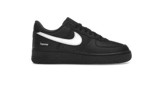 AF1 LOW SUPREME BLACK WHITE