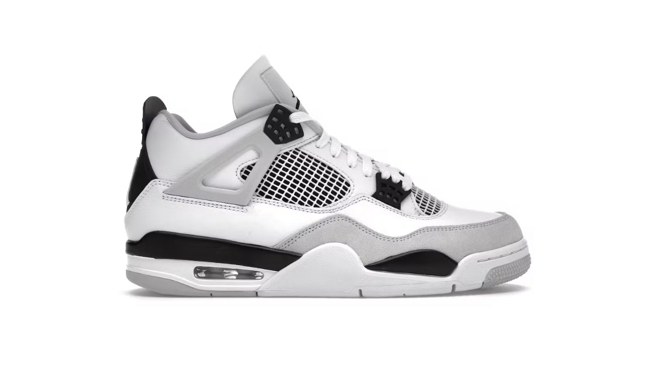 JORDAN 4 MILITARY BLACK