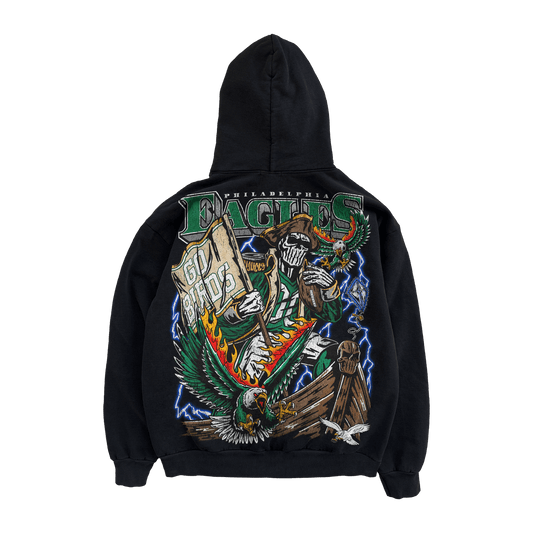 WARREN LOTAS EAGLES BLACK HOODIE