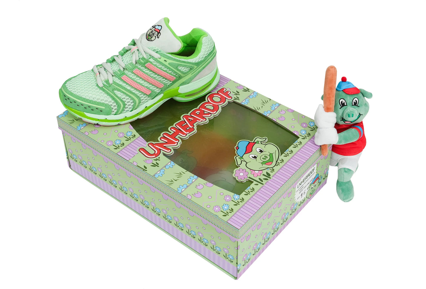 ADIDAS UNHEARDOF ADISTAR CONTROL 5 PIGGY RUNNER 2.0 CUPCAKE