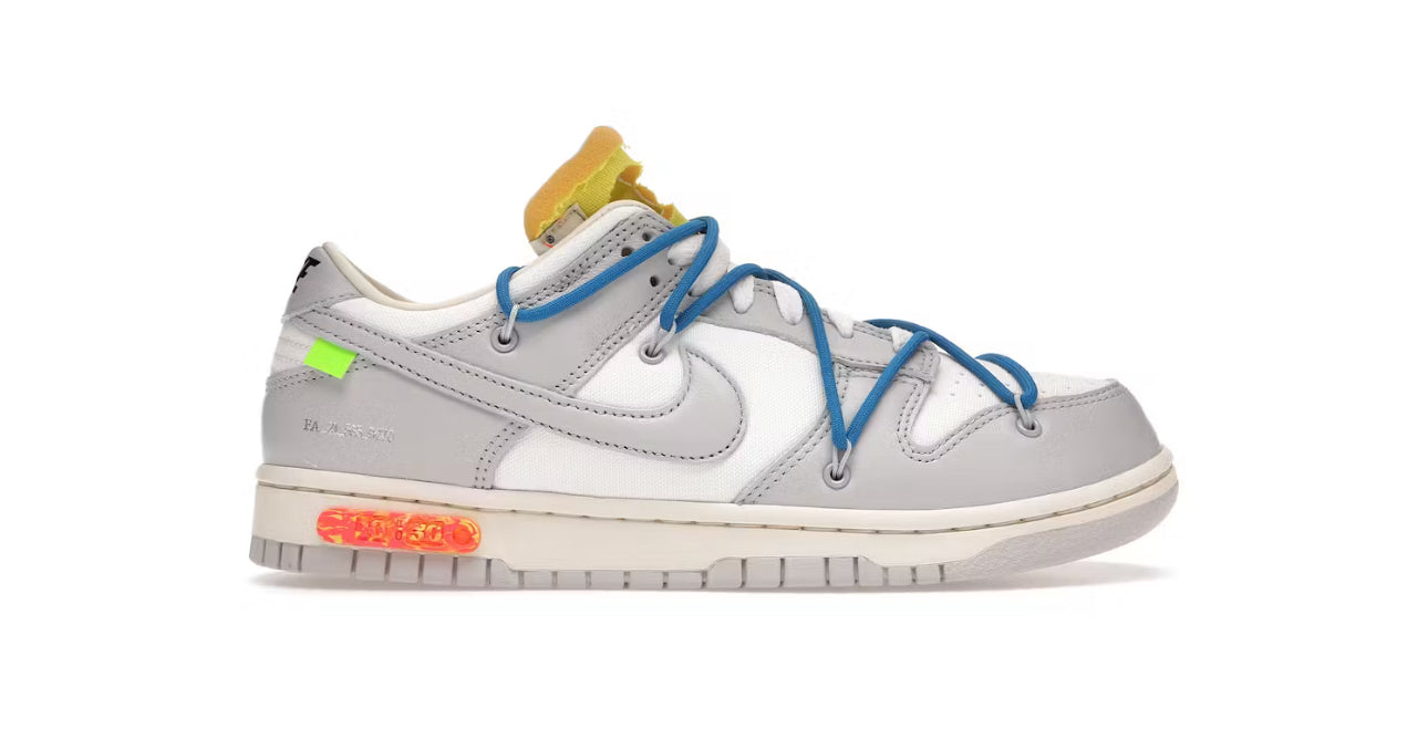 OFF WHITE DUNK LOW LOT 10