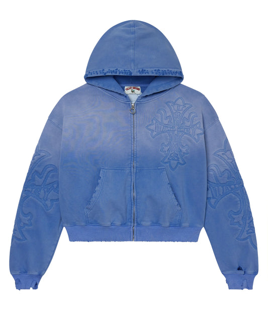 VALE CARVER ZIP UP ICE BLUE
