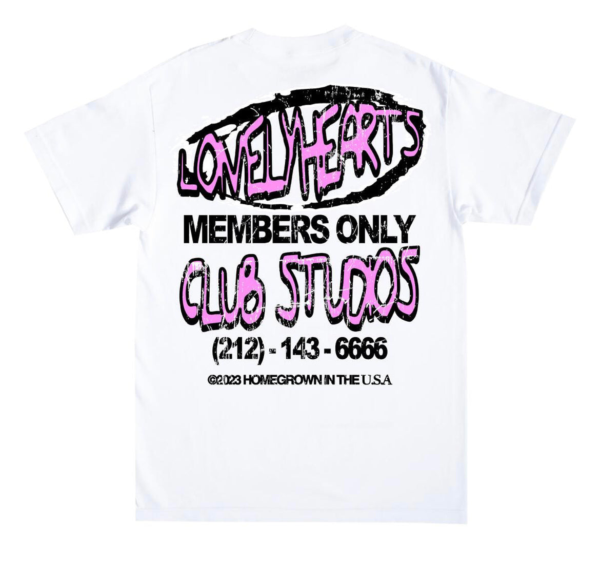 LONELY HEARTS MEMBERS ONLY TEE