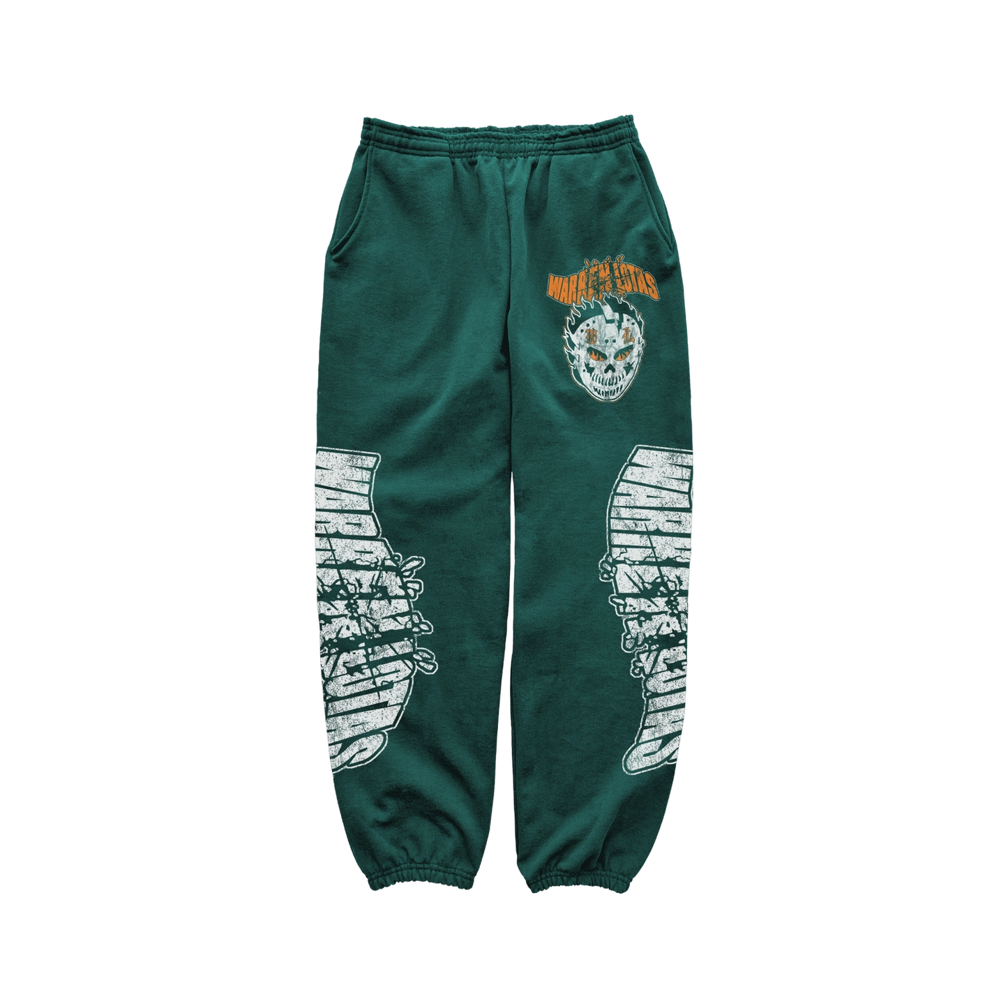WARREN LOTAS FIERY GLARE SWEATS GREEN