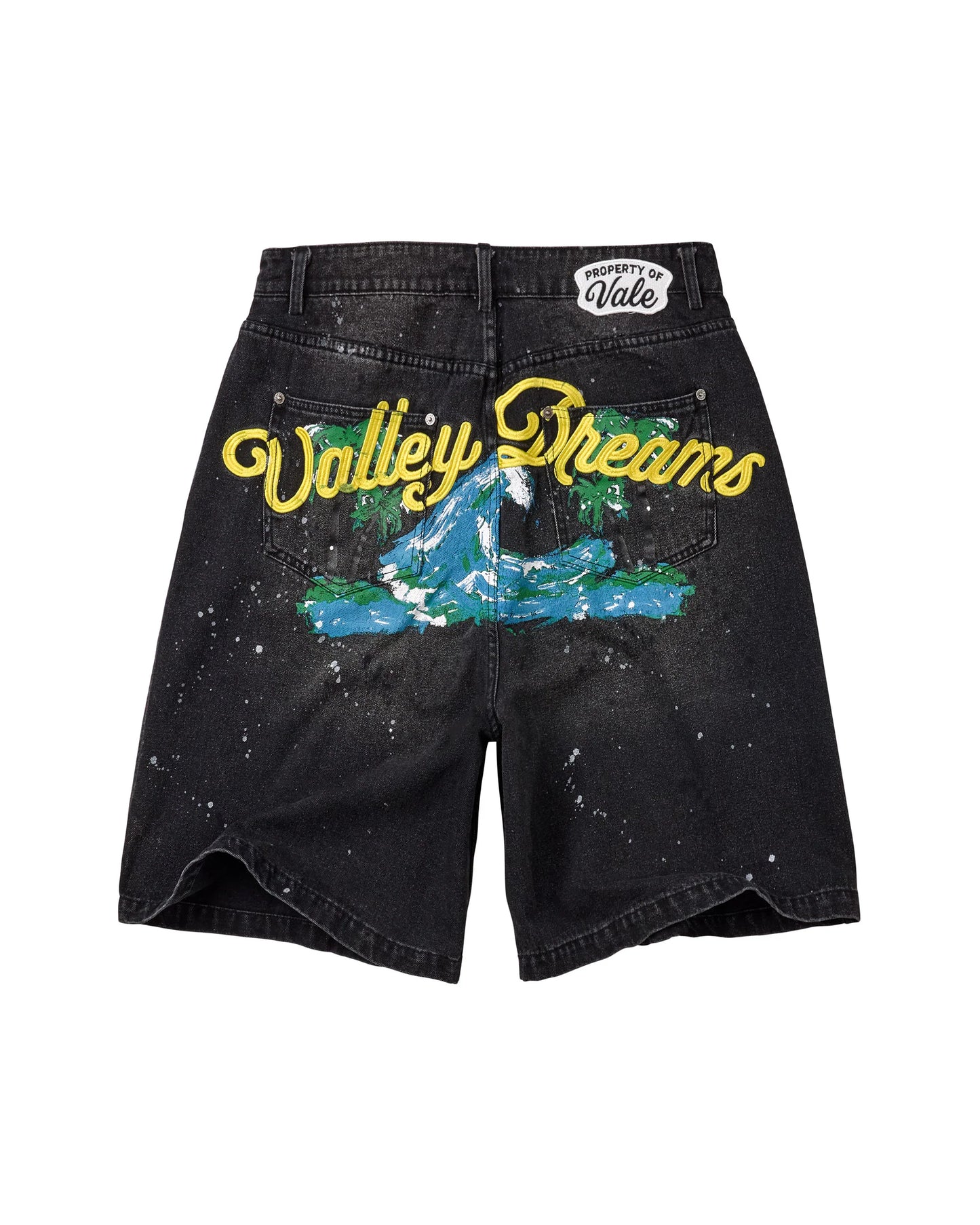 VALE PARADISE JORTS BLACK