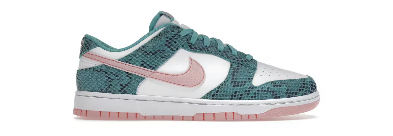 NIKE DUNK LOW SNAKESKIN WASHED TEAL