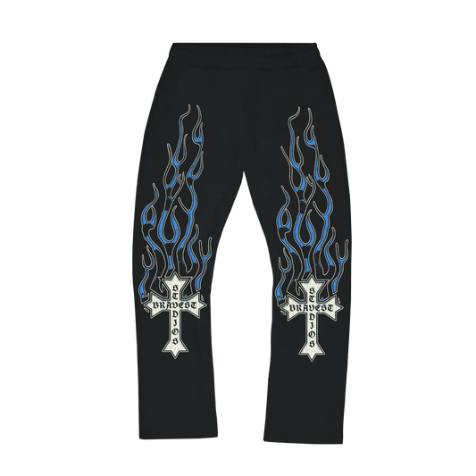 BRAVEST STUDIOS ETERNAL SWEATPANTS BLUE