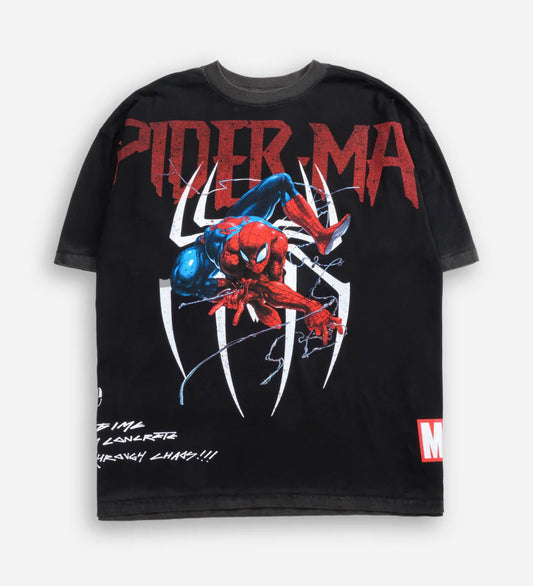 CIVIL REGIME SPIDER-MAN OS TEE BLACK