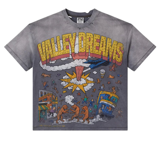 VALE FADED CHAOS BLING TEE