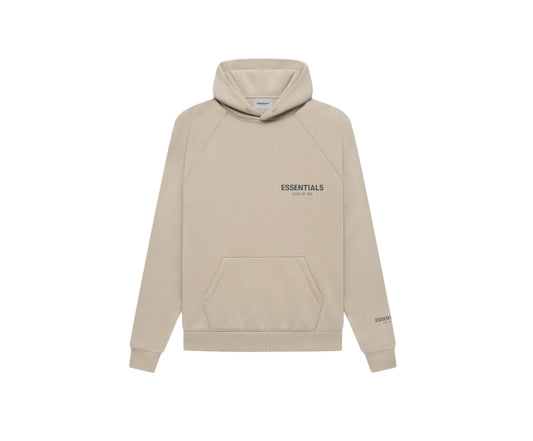 FEAR OF GOD ESSENTIALS HOODIE STRING TAN