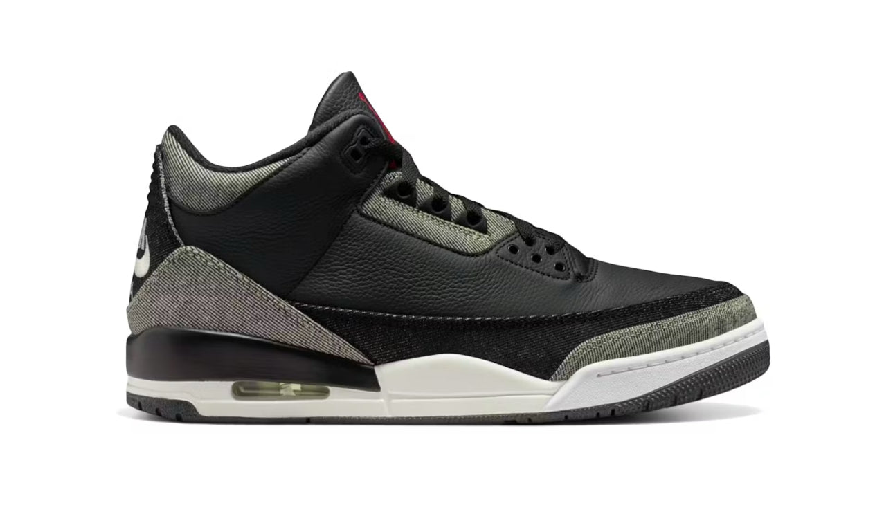 JORDAN 3 LEVI BLACK