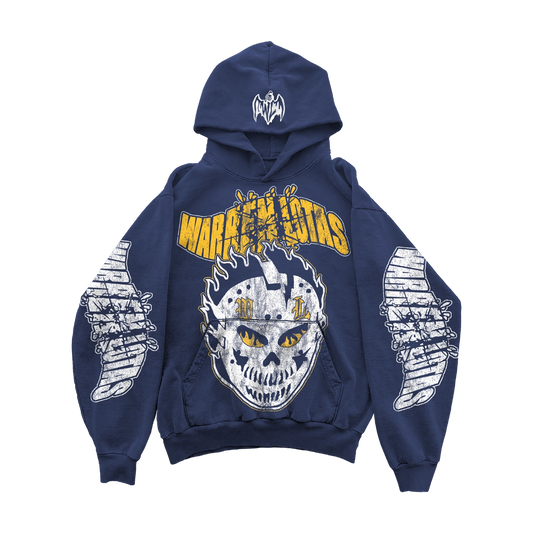WARREN LOTAS FIERY GLARE HOODIE NAVY