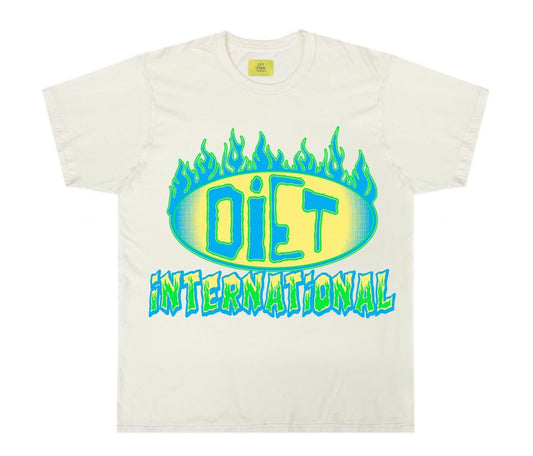 DIET STARTS MONDAY INTL FLAME TEE