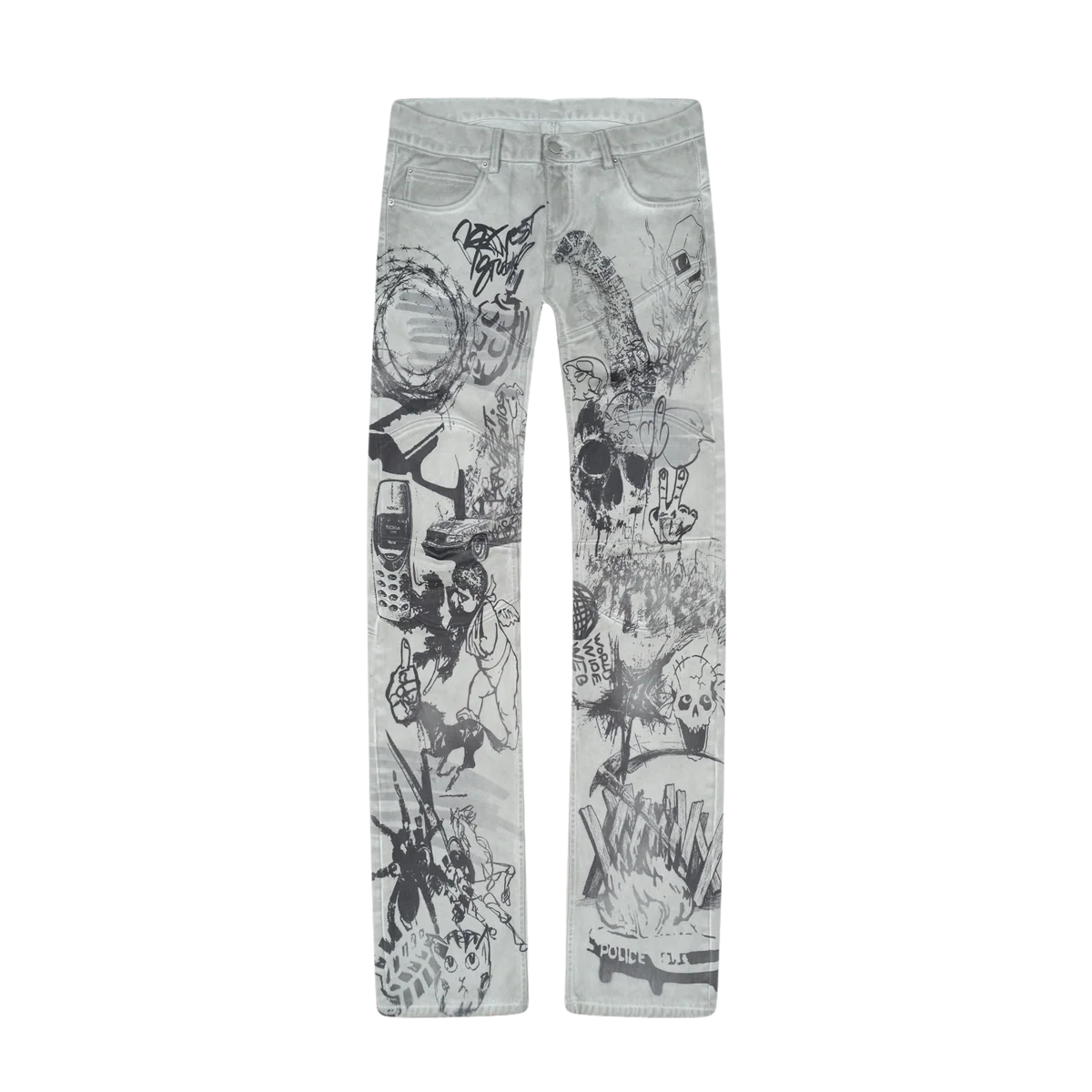 BRAVEST SKETCH MOTO DENIM