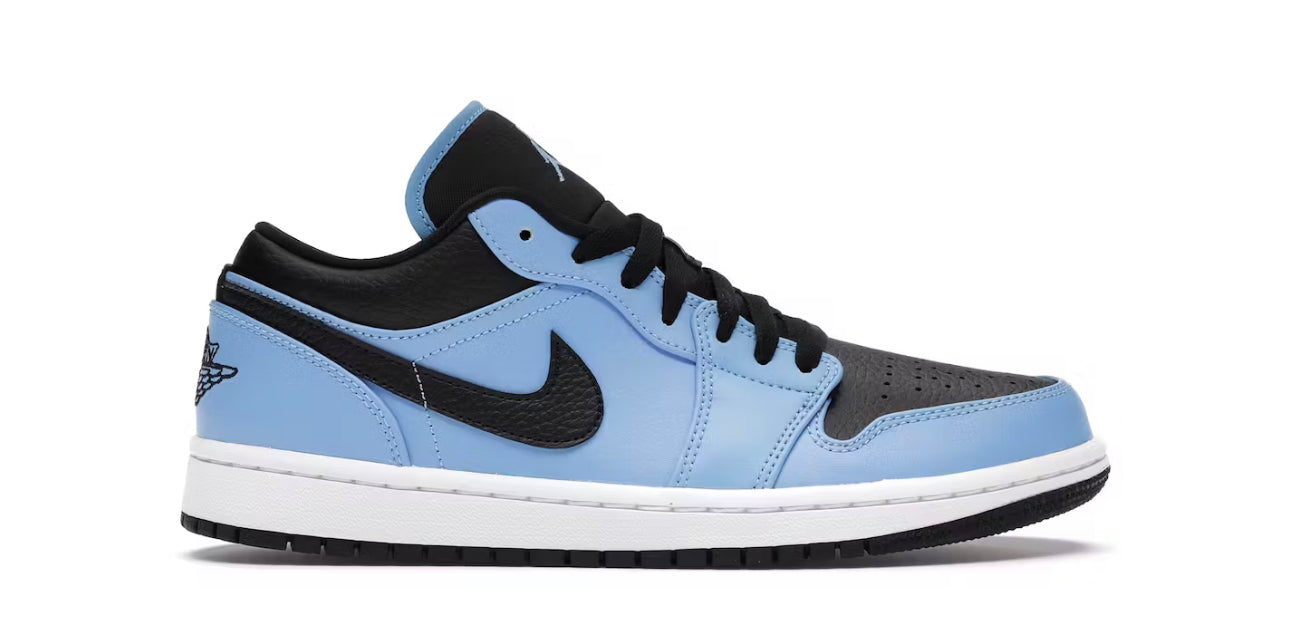 JORDAN 1 LOW UNIVERSITY BLUE BLACK