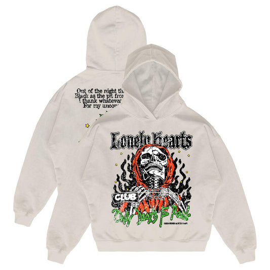 LONELY HEARTS CLUB Only Death is Real Premium Hoodie