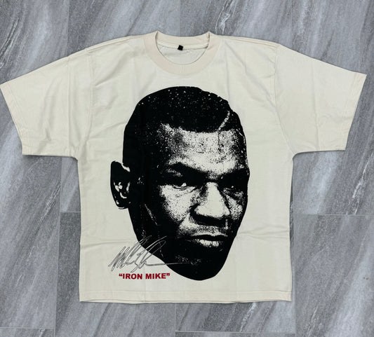 IRON MIKE HEAVYWEIGHT TEE CREAM