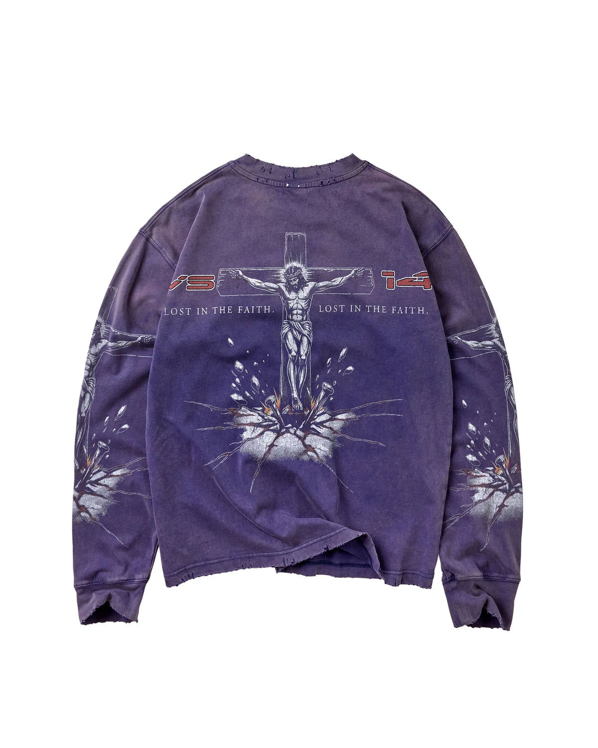 VALE CONCRETE CROSS LONGSLEEVE NAVY