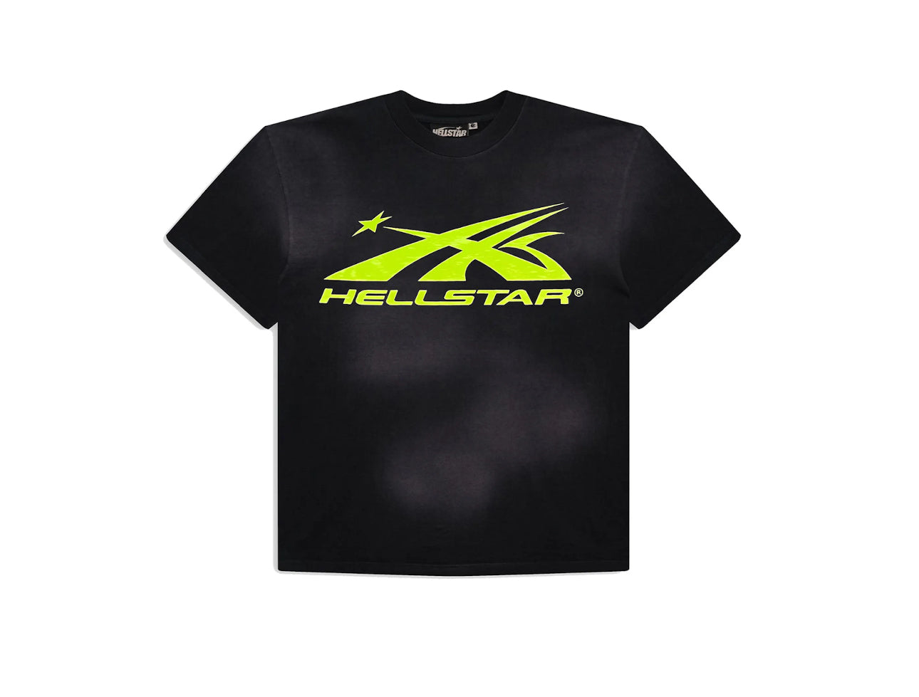 HELLSTAR GEL SPORT LOGO TEE BLACK GREEN