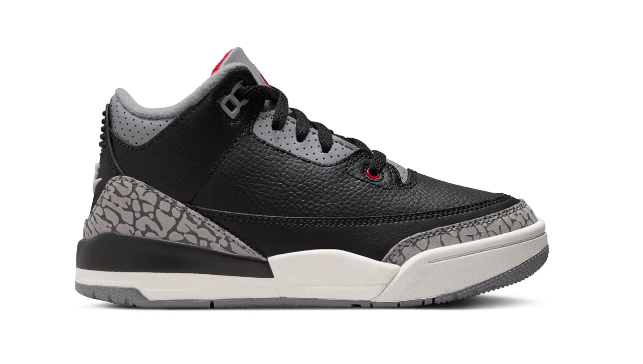 JORDAN 3 BLACK CEMENT (TD & PS) (2018)