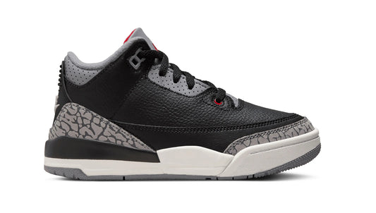JORDAN 3 BLACK CEMENT (TD & PS) (2018)