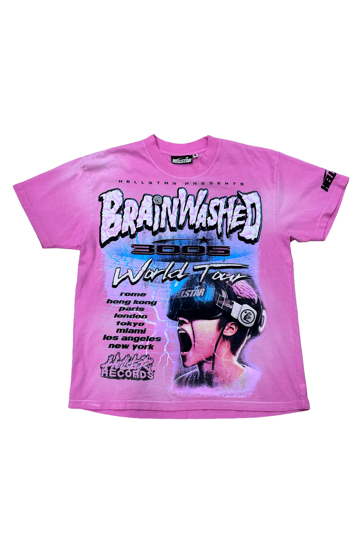 HELLSTAR BRAINWASHED WORLD TOUR T-SHIRT