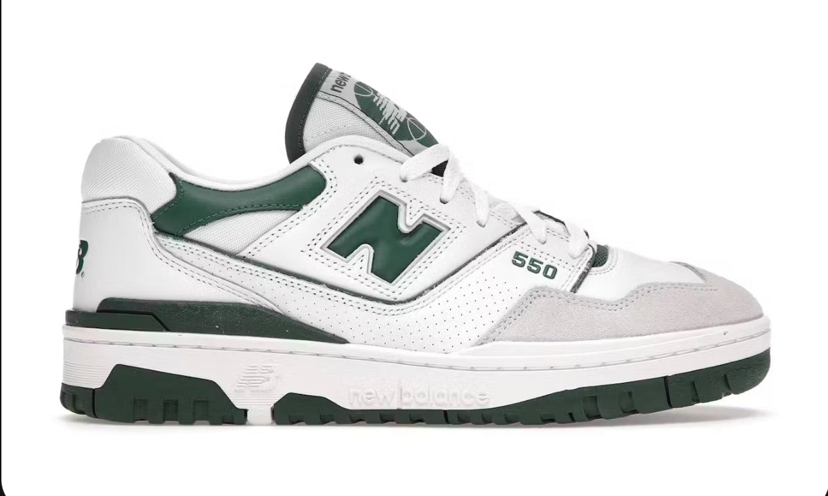 NEW BALANCE 550 WHITE GREEN