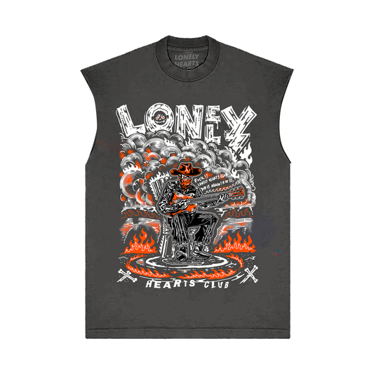 LONELY HEARTS LONE RANGER SLEEVELESS TEE