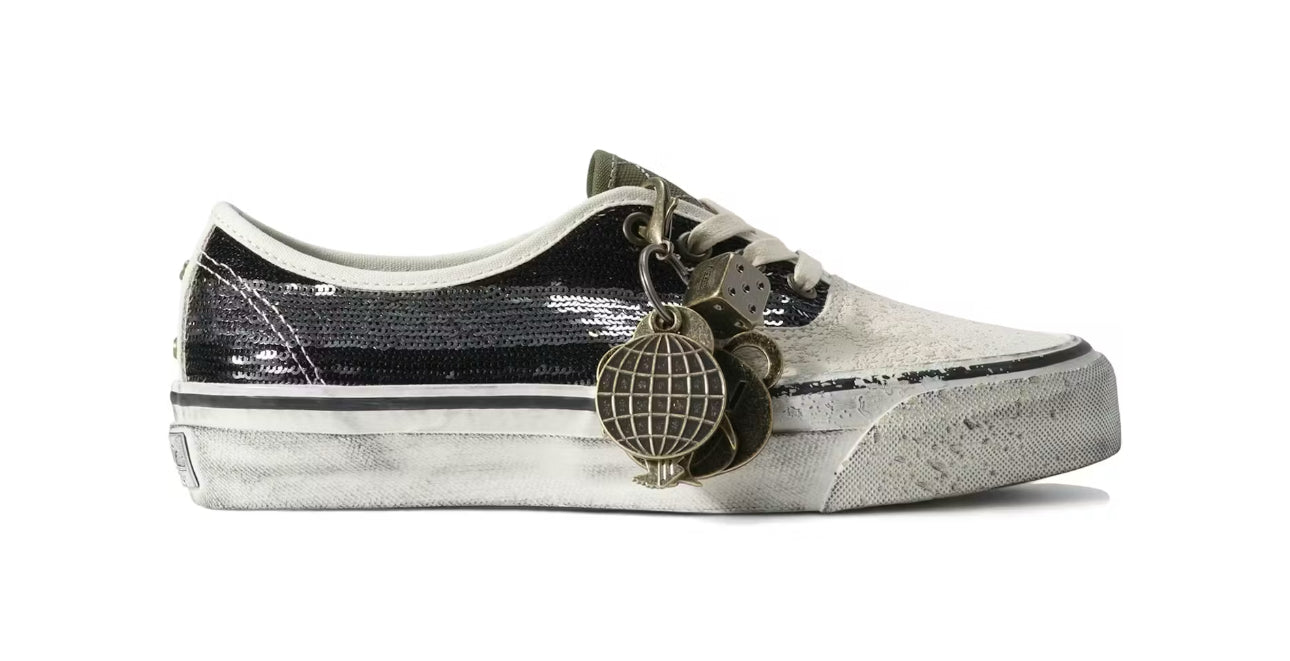 VANS PREMIUM AUTHETIC WHITE BLACK