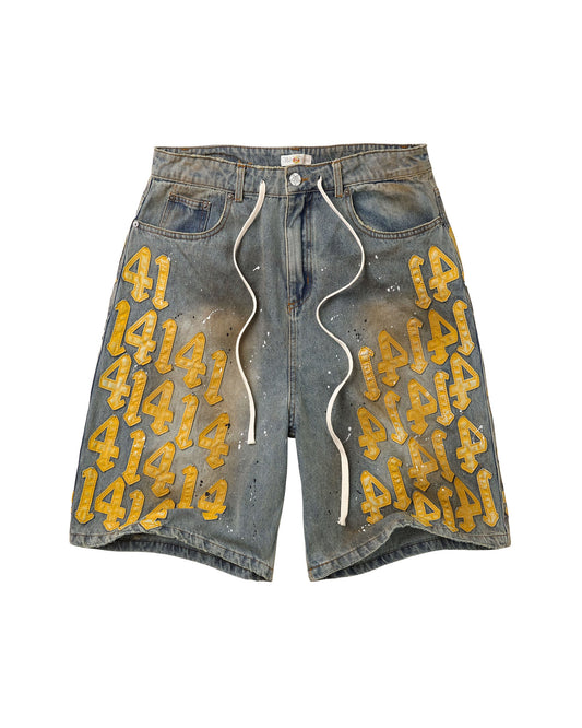 VALE YELLOW CHARM JORTS