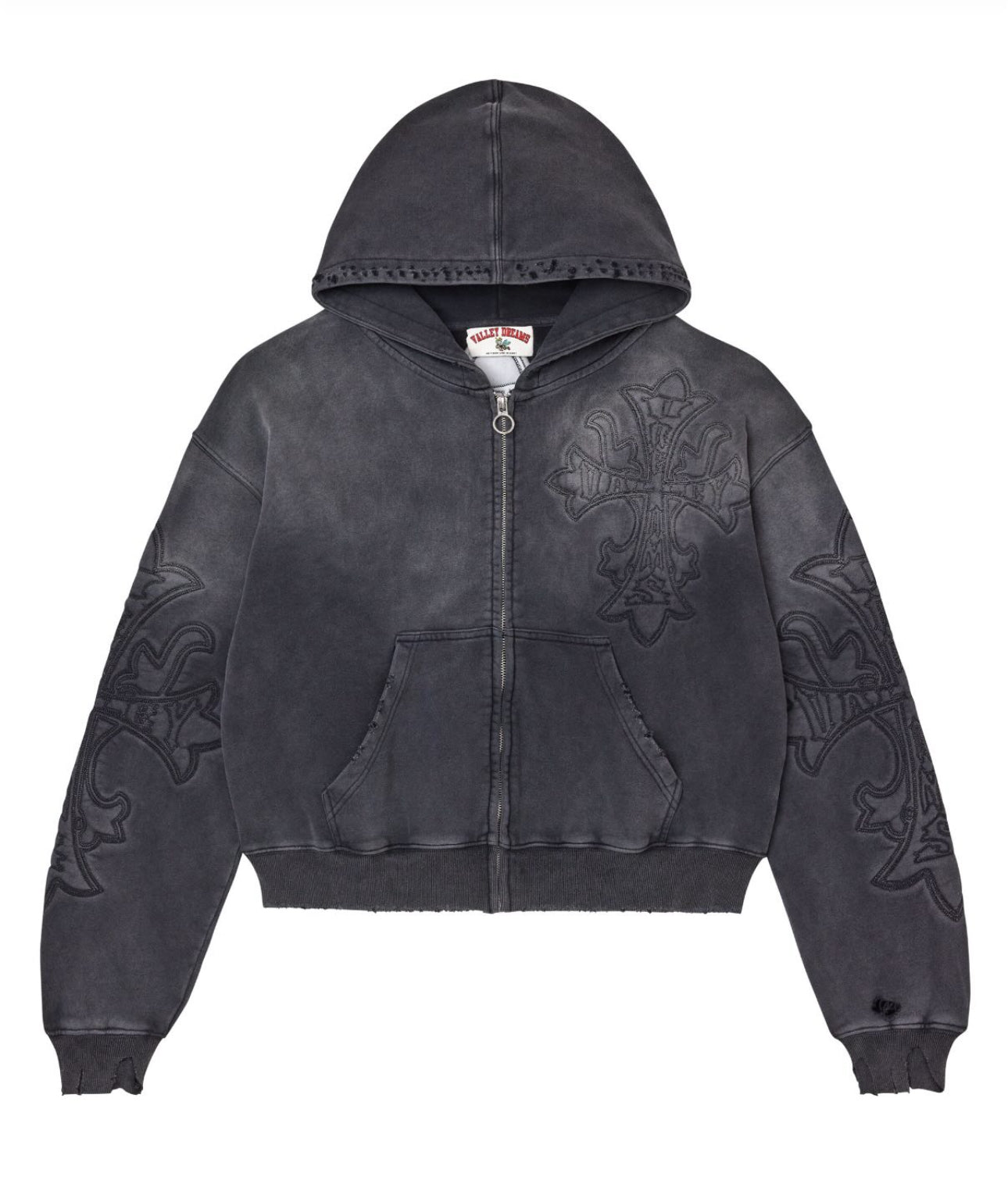 VALE CARVAR ZIPUP BLACK