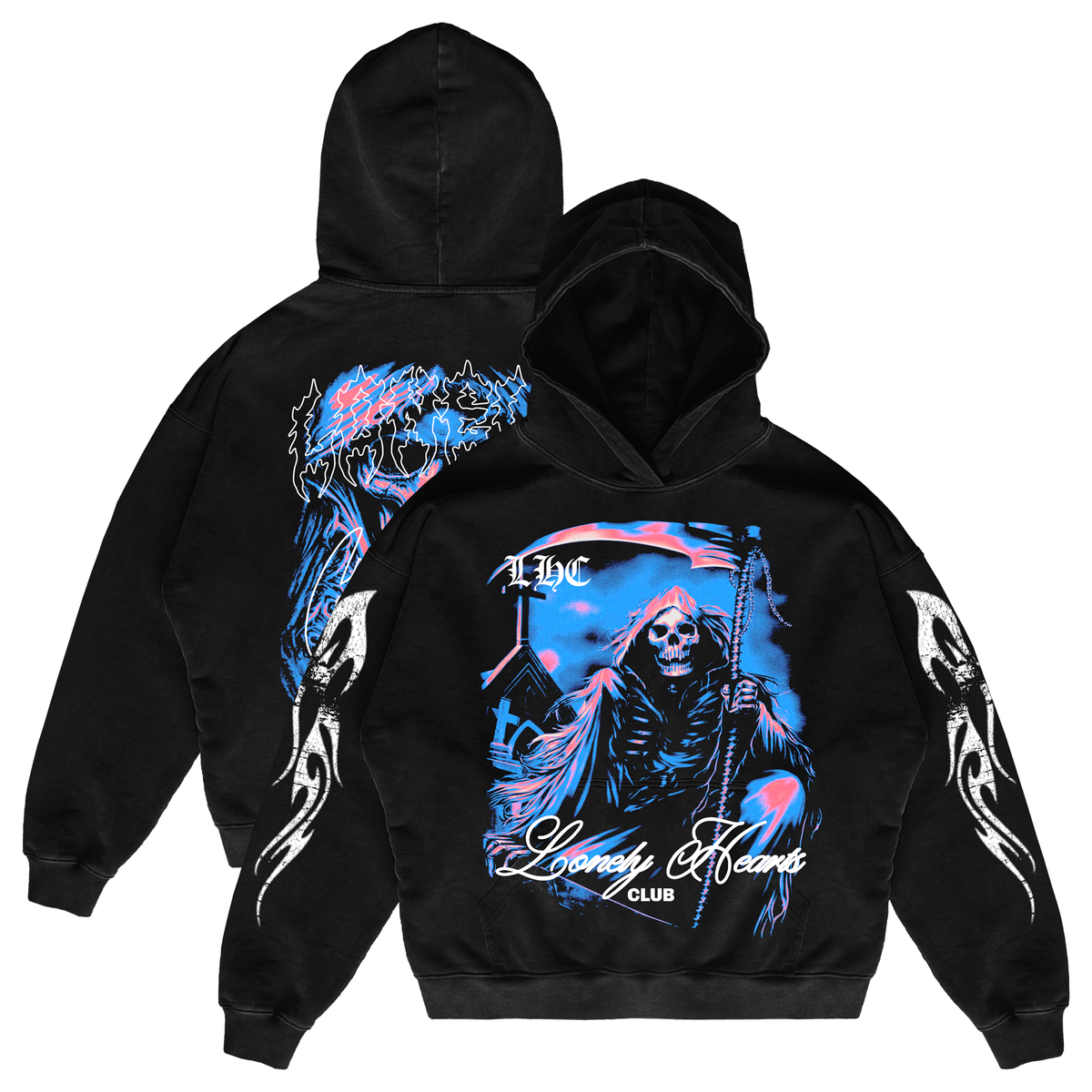 LONELY HEARTS CLUB El Muerte Premium Hoodie