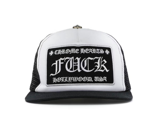 CHROME HEARTS FUCK TRUCKER HAT