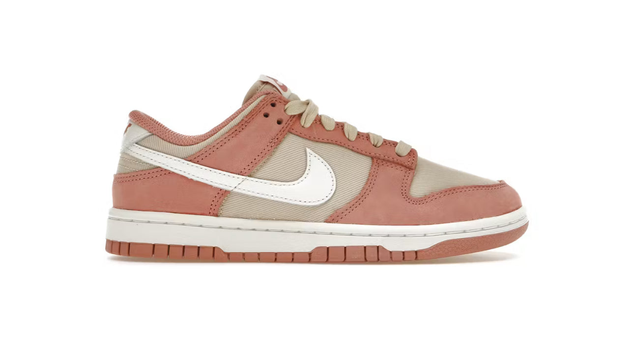 DUNK LOW PRM RED STARDUST