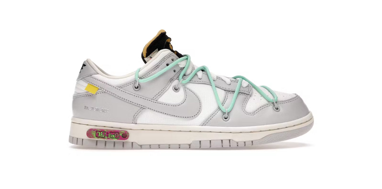 OFF WHITE DUNK LOW LOT 4