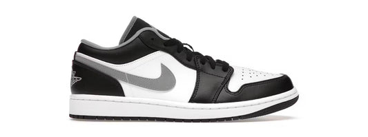 JORDAN 1 LOW BLACK WHITE GREY
