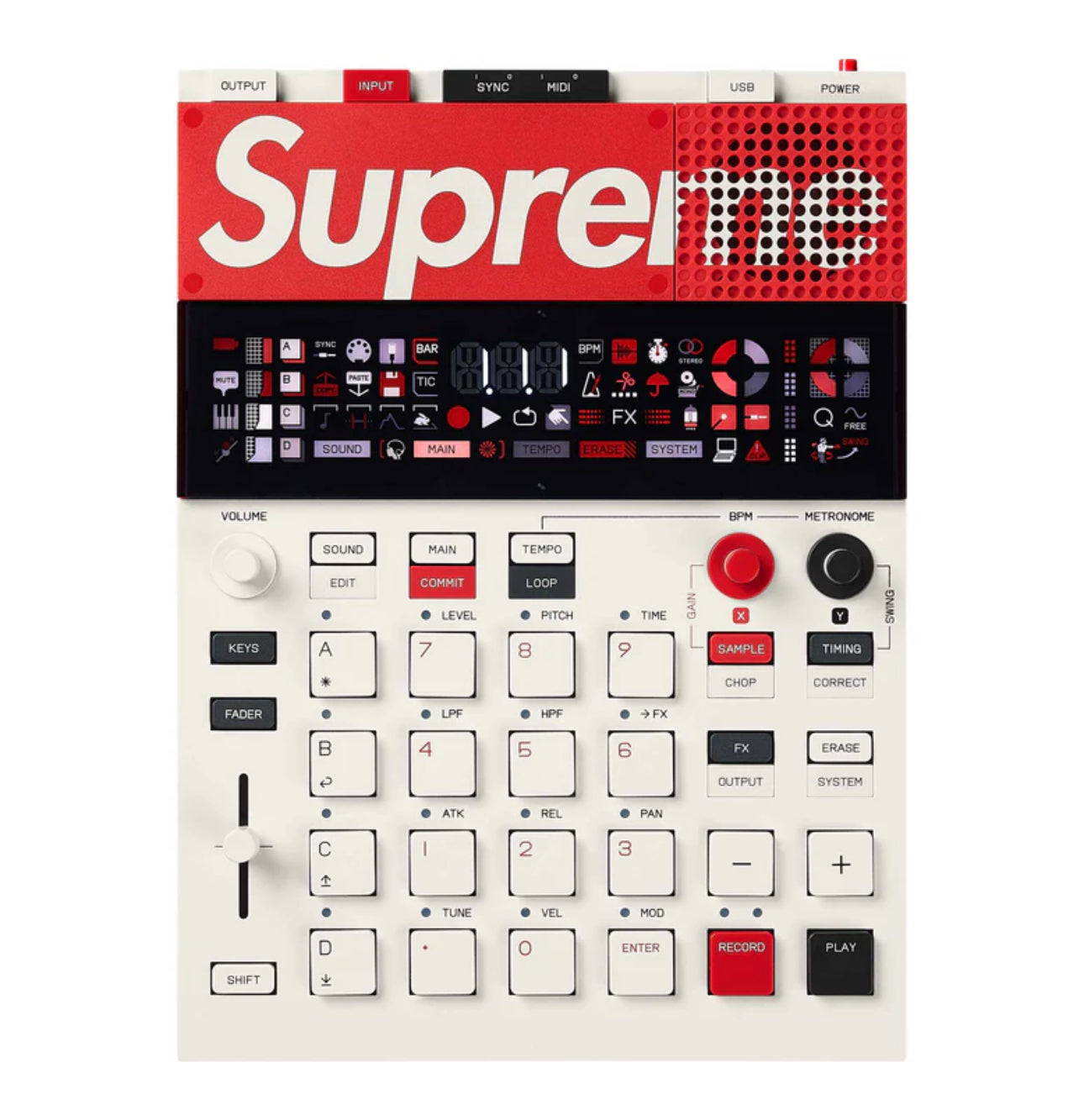 SUPREME ®/teenage engineering EP–133 K.O. II
