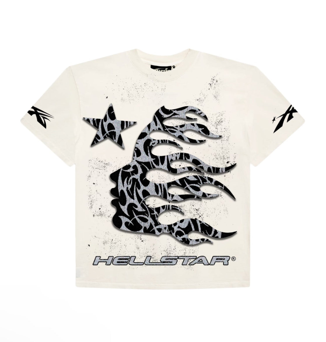 HELLSTAR THORN T-SHIRT CREAM