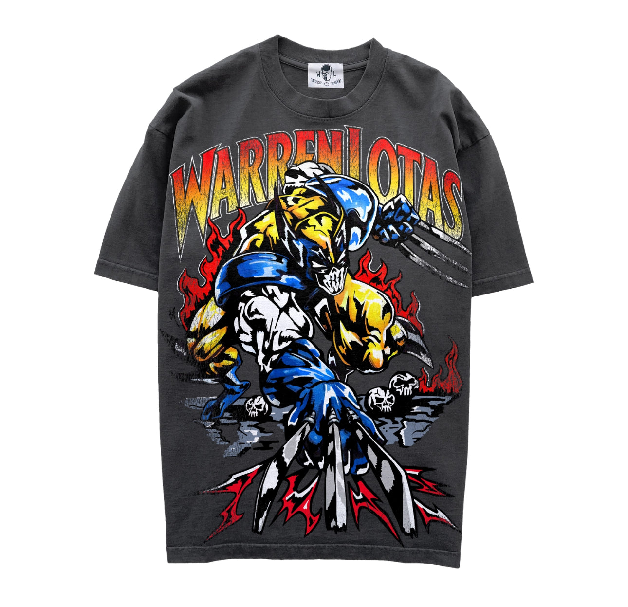 WARREN LOTAS SUPER MUTANT TEE VINTAGE BLACK