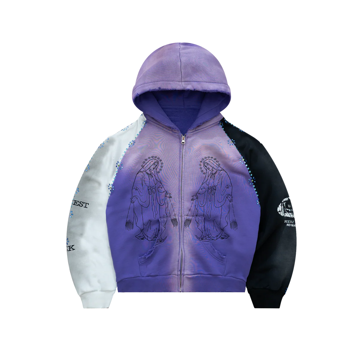 BRAVEST SACRAMENT ZIP HOODIE