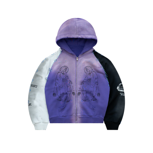 BRAVEST SACRAMENT ZIP HOODIE