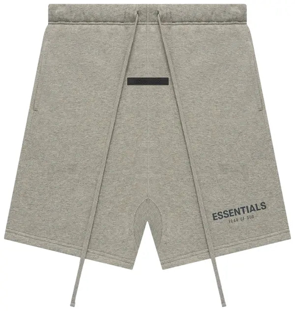 FEAR OF GOD ESSENTIALS SHORTS DARK OATMEAL