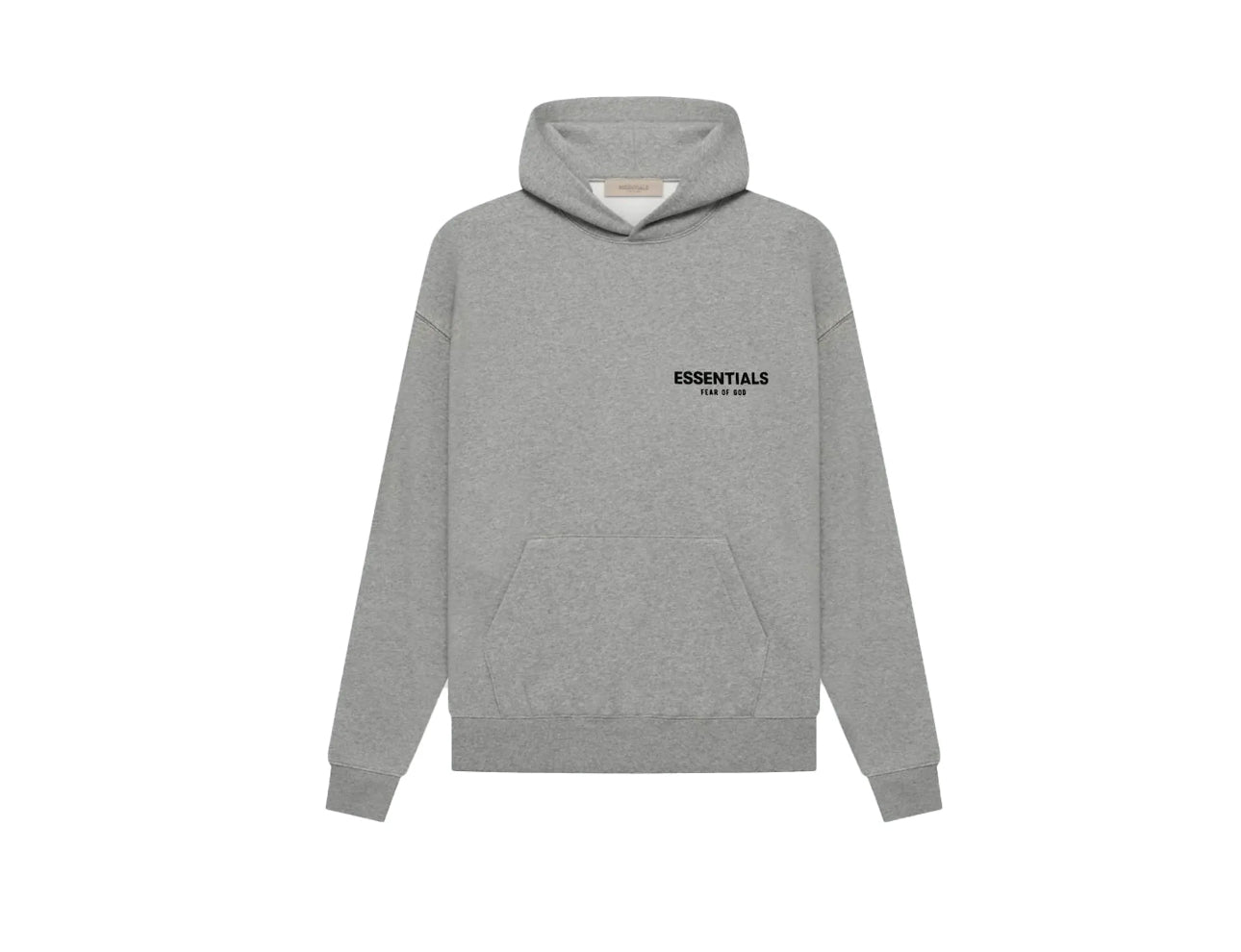 FEAR OF GOD ESSENTIALS HOODIE DARK OATMEAL