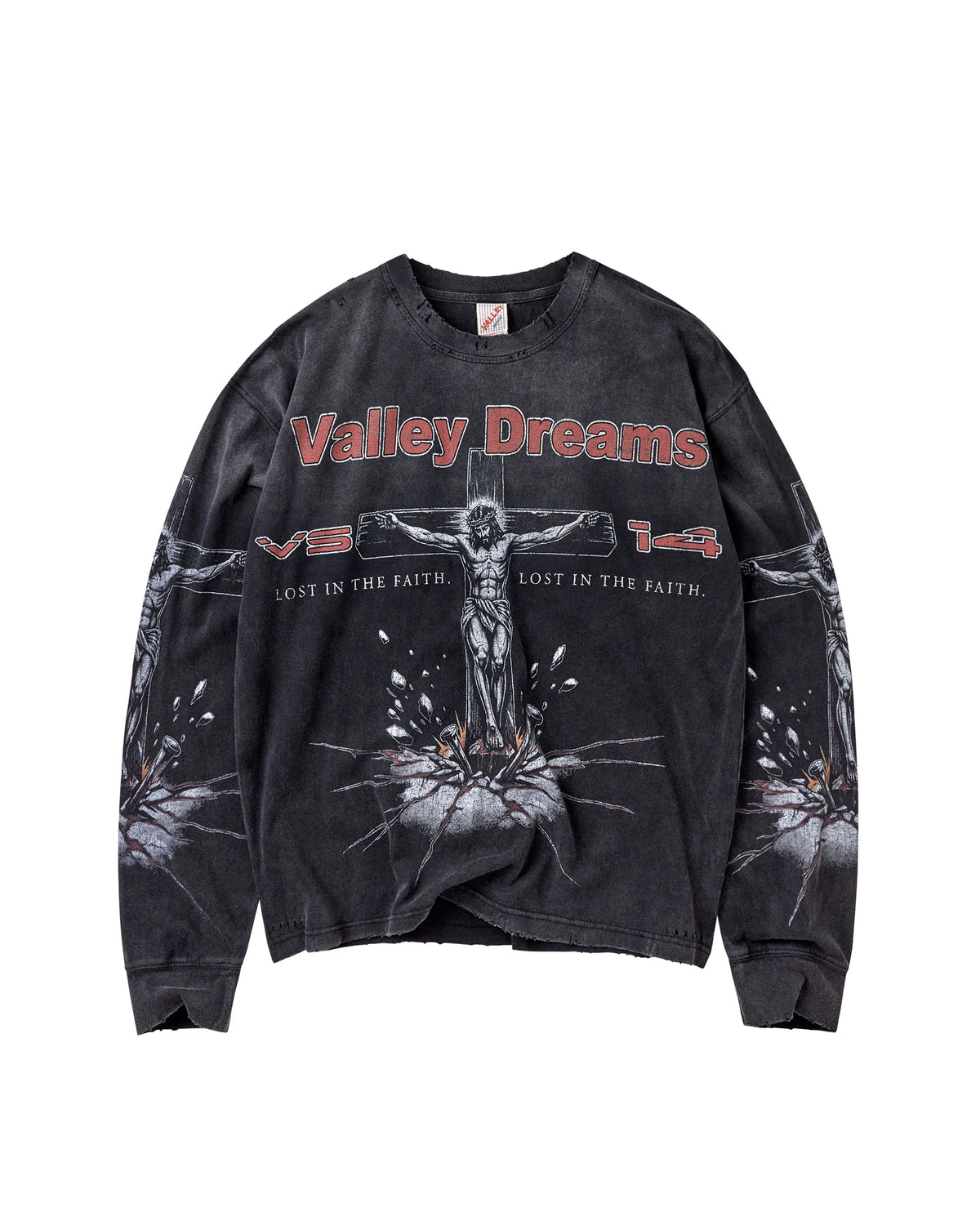 VALE CONCRETE CROSS LONGSLEEVE BLACK