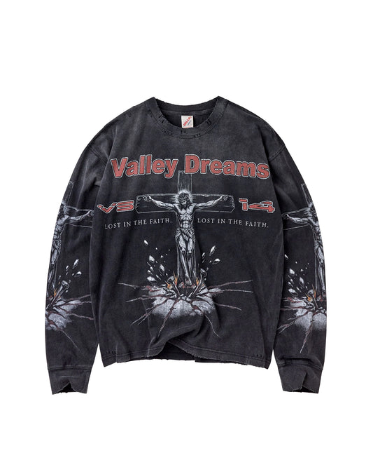 VALE CONCRETE CROSS LONGSLEEVE BLACK