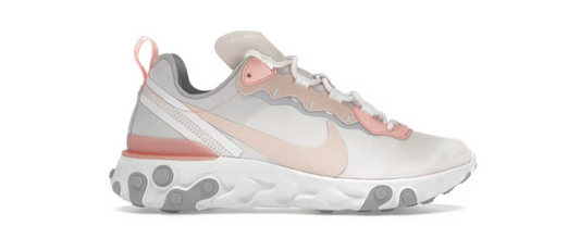 NIKE REACT ELEMENT 55 PINK CORAL