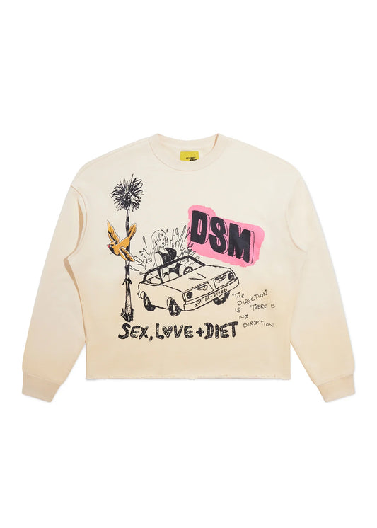 DIET STARTS MONDAY SL&D SWEATSHIRT
